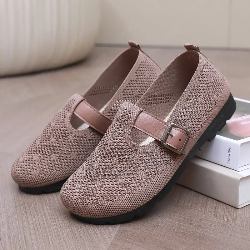 Summer New Women's Casual Shoes Hollow Shoes Cloth Shoes Breathable Comfortable Buckle Design Soft Sole Women's Shoes
Summer New Women's Casual Shoes Hollow Shoes Cloth Shoes Breathable Comfortable Buckle Design Soft Sole Women's Shoes