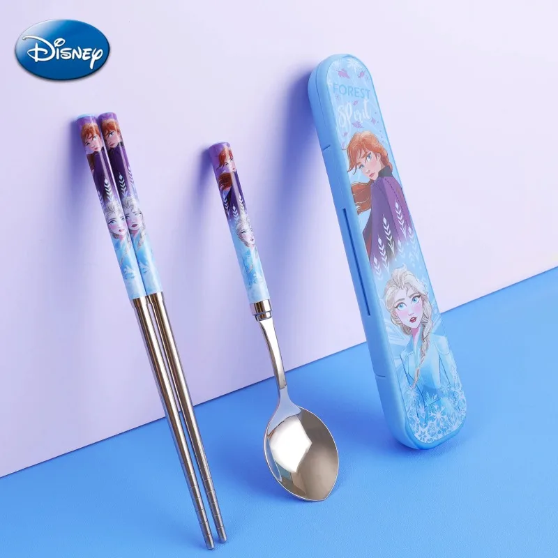 Disney Mickey Minnie Kawaii Kids Spoon Chopsticks Tableware Set Cartoon Figure Frozen Children's Portable Chopsticks Spoon Set
Disney Mickey Minnie Kawaii Kids Spoon Chopsticks Tableware Set Cartoon Figure Frozen Children's Portable Chopsticks Spoon Set