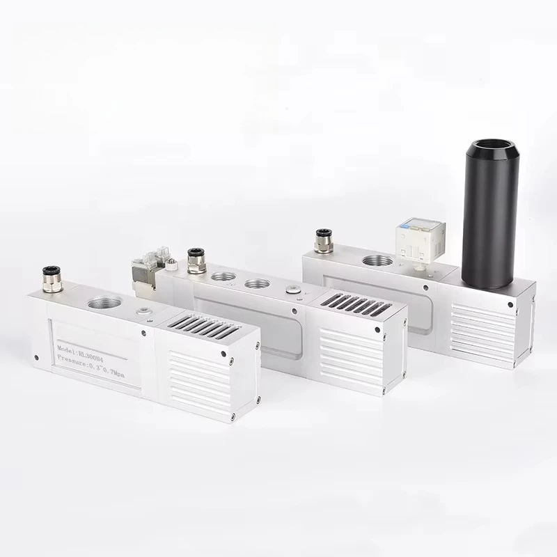 Небольшой вакуумный генераторный насос с большим расходом и высоким вакуумным эжектором с выхлопной трубой, заменяет SMC ZL3M и ZL6M
Небольшой вакуумный генераторный насос с большим расходом и высоким вакуумным эжектором с выхлопной трубой, заменяет SMC ZL3M и ZL6M