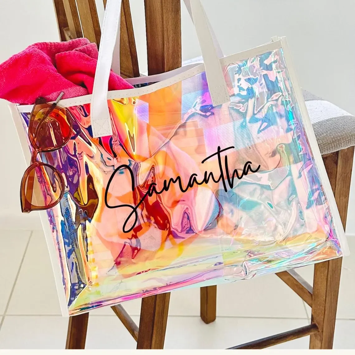 Personalized Beach Bag Custom Girls Trip Bag Bridesmaid Beach Tote Bags Bachelorette Gifts For Her Summer Beach Vacation Bag
Personalized Beach Bag Custom Girls Trip Bag Bridesmaid Beach Tote Bags Bachelorette Gifts For Her Summer Beach Vacation Bag