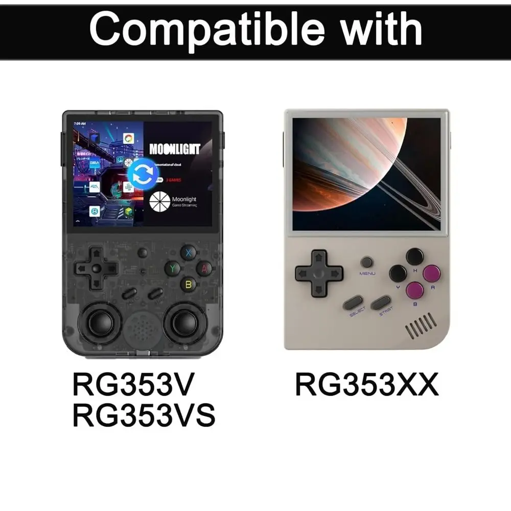 Portable Handheld Game Console Case Dustproof Shockproof Storage Bag Hard Waterproof Emulator Holder for RG353V RG35XX RG353VS 
Portable Handheld Game Console Case Dustproof Shockproof Storage Bag Hard Waterproof Emulator Holder for RG353V RG35XX RG353VS