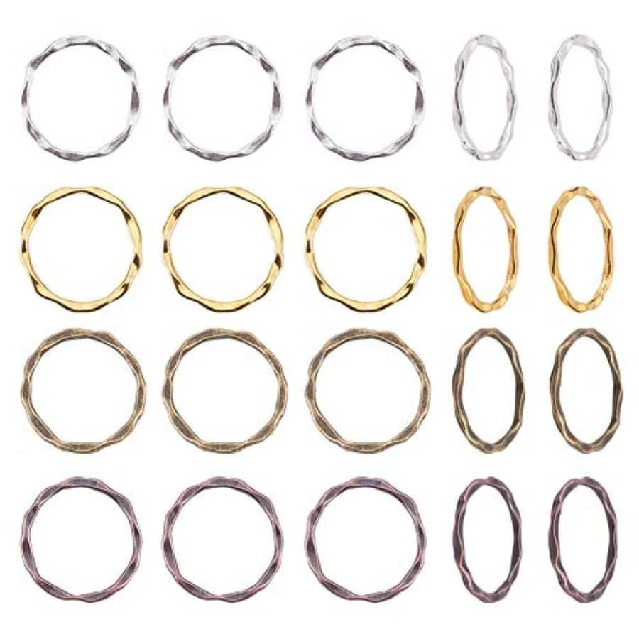 200pcs s Alloy Linking Rings Tibetan Style Circle Frames Charms Links Jewelry Connectors for Necklaces Bracelets Jewelry Dangle
200pcs s Alloy Linking Rings Tibetan Style Circle Frames Charms Links Jewelry Connectors for Necklaces Bracelets Jewelry Dangle