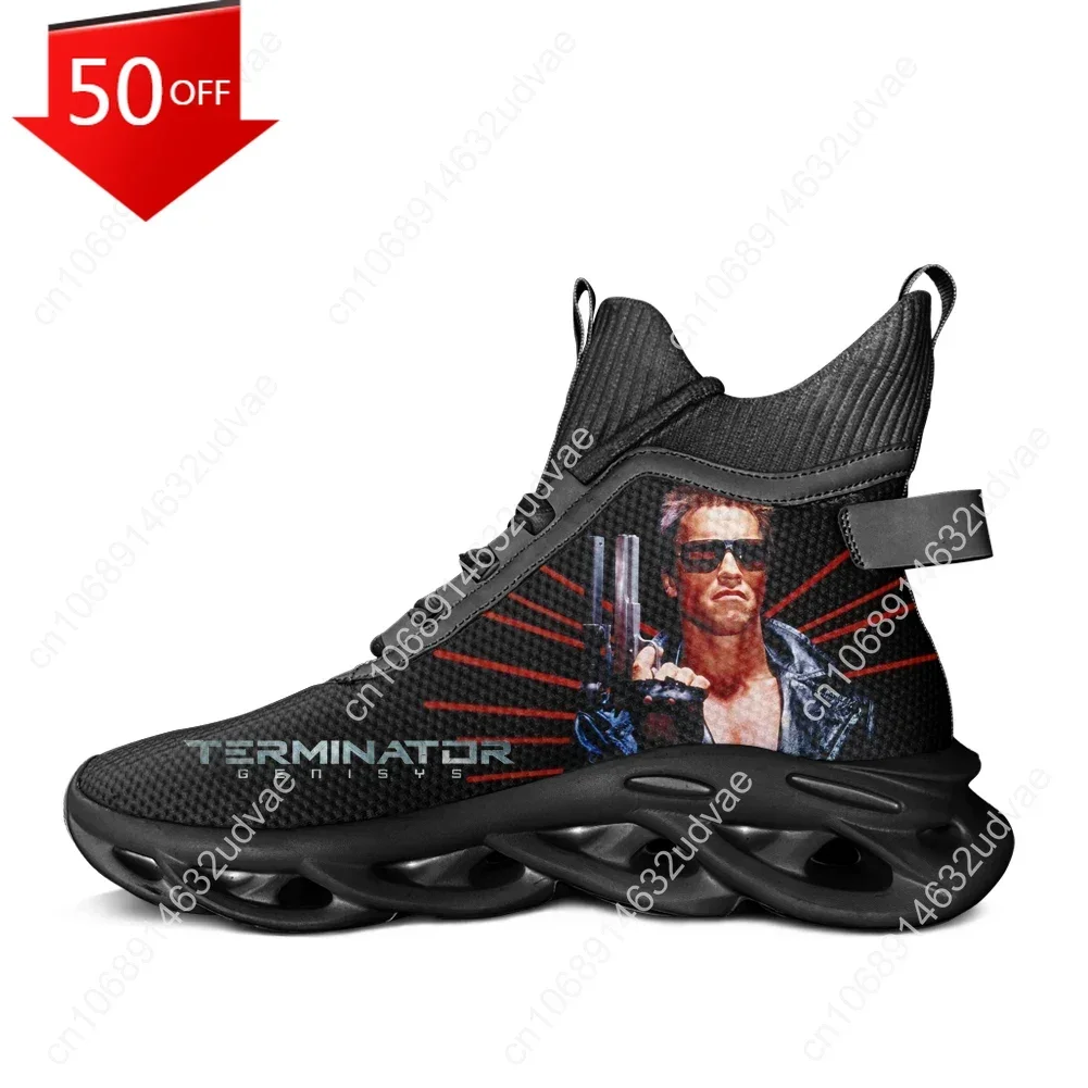The Terminator High Top Flats Sneakers Mens Womens Sports Running High Quality Shoes Sneaker Lace Up Mesh Footwear Custom Shoe
The Terminator High Top Flats Sneakers Mens Womens Sports Running High Quality Shoes Sneaker Lace Up Mesh Footwear Custom Shoe