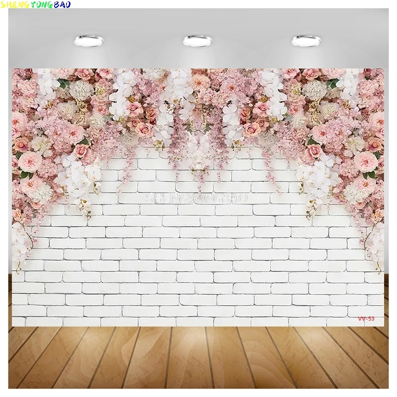 SHENGYONGBAO Brick Wall Red Heart Valentine's Day Photography Backdrops Props Romantic Love Wooden Photo Studio Background RQ-13
SHENGYONGBAO Brick Wall Red Heart Valentine's Day Photography Backdrops Props Romantic Love Wooden Photo Studio Background RQ-13