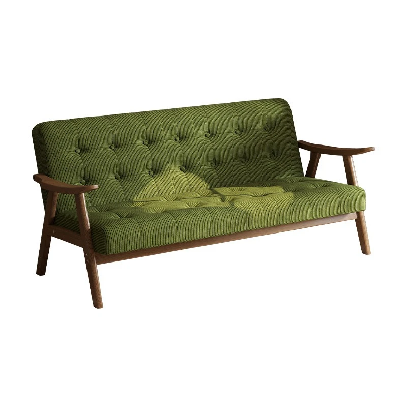 Log wind solid wood sofa cotton and linen double fabric sofa living room small sofa
Log wind solid wood sofa cotton and linen double fabric sofa living room small sofa