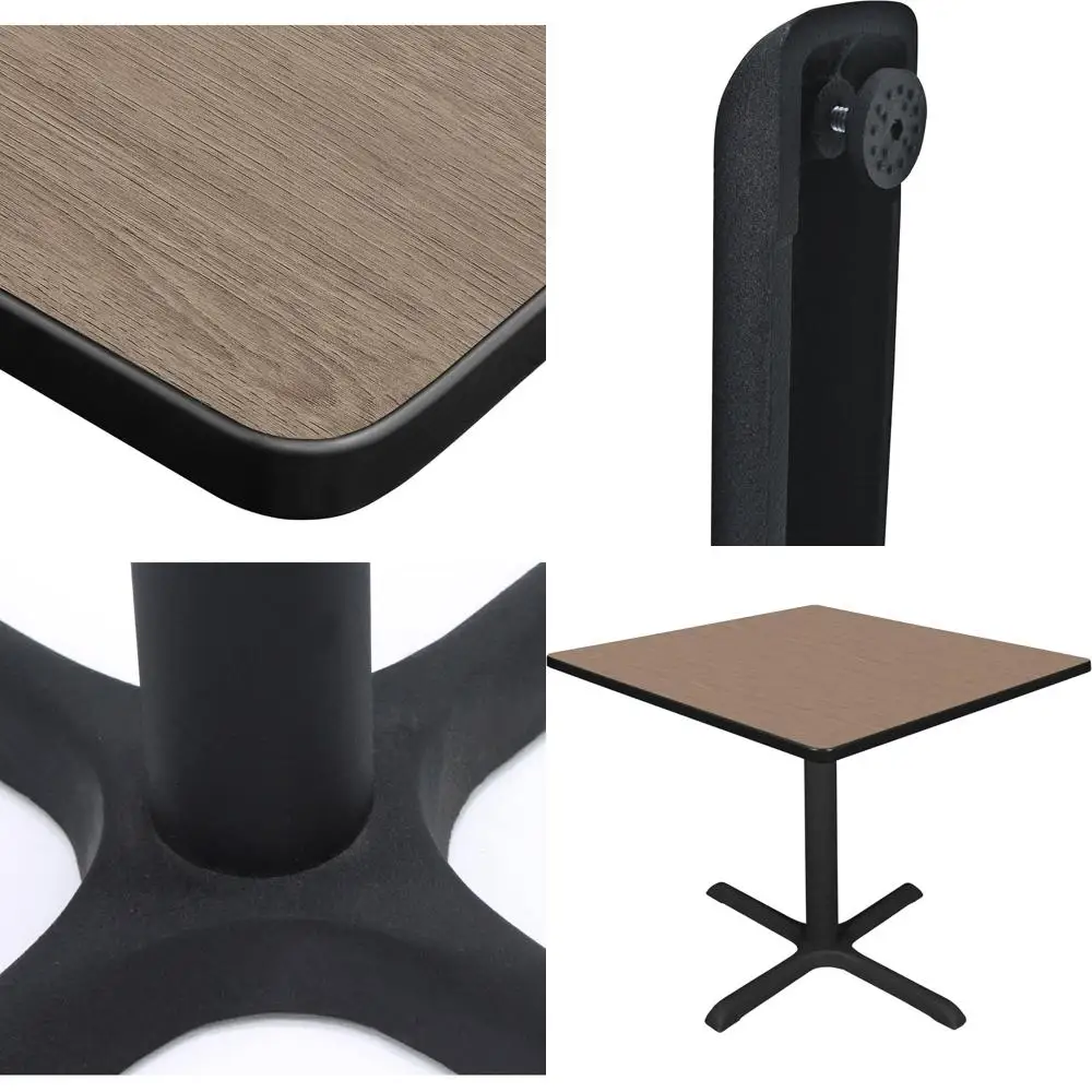 Noble Oak Square X-Base 42 Breakroom Table - Large Size
Noble Oak Square X-Base 42 Breakroom Table - Large Size