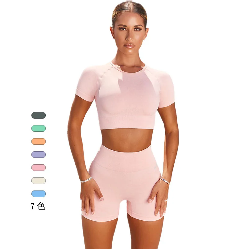 2024 Woman Seamless Sports Top Yoga Crop Top Short Sleeve Top For Fitness Workout T-shirt Tops Gym Clothing Running Sportswear
2024 Woman Seamless Sports Top Yoga Crop Top Short Sleeve Top For Fitness Workout T-shirt Tops Gym Clothing Running Sportswear