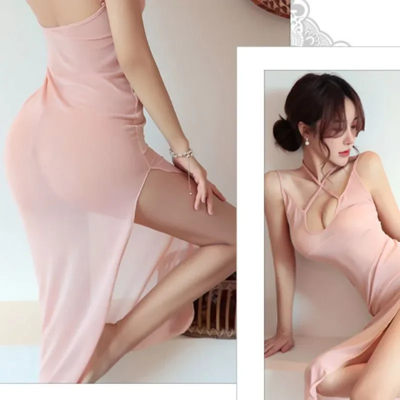 Summer Cosplay Party Sexy Dress Underwear Women And Passionate Mesh Transparent Thin Long Skirt Womens Dresses Formal Occasions
Summer Cosplay Party Sexy Dress Underwear Women And Passionate Mesh Transparent Thin Long Skirt Womens Dresses Formal Occasions