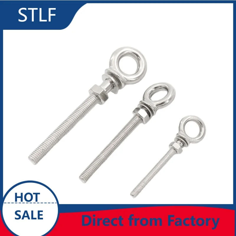 stlf High Strength Lifting Eye Bolts and Nuts 316 Stainless Steel Eye Bolt and Nut M8
stlf High Strength Lifting Eye Bolts and Nuts 316 Stainless Steel Eye Bolt and Nut M8