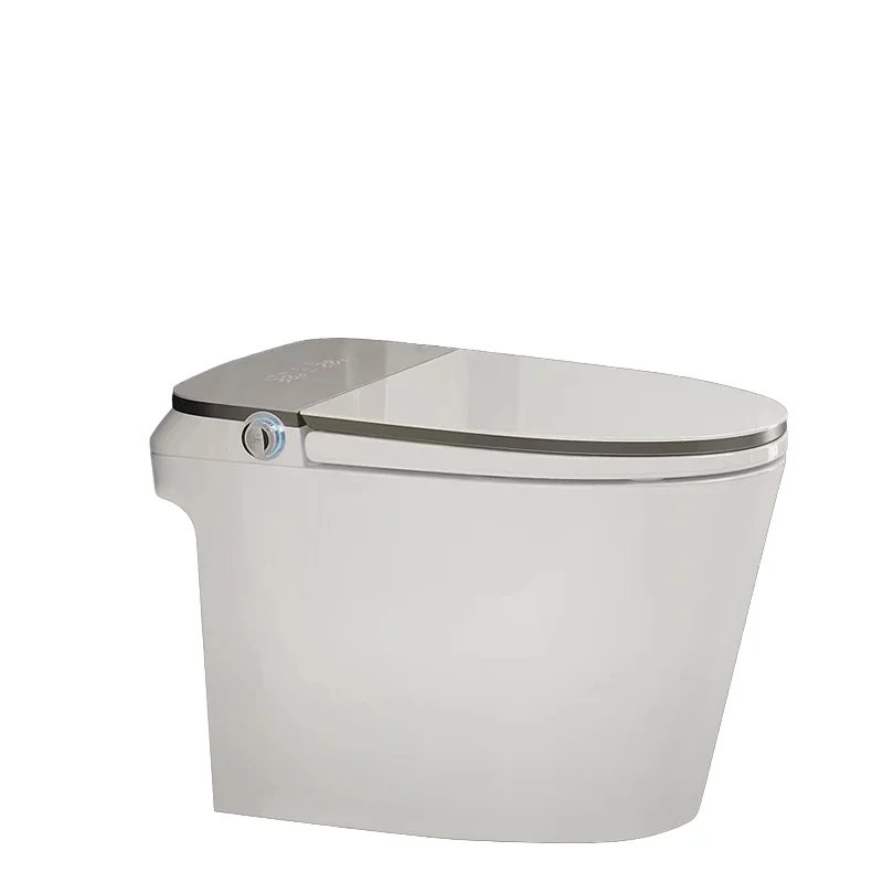 Усовершенствованный интеллектуальный унитаз с дистанционным управлением Удлиненная форма чаши Напольный скрытый бак S-образный дренаж
Усовершенствованный интеллектуальный унитаз с дистанционным управлением Удлиненная форма чаши Напольный скрытый бак S-образный дренаж