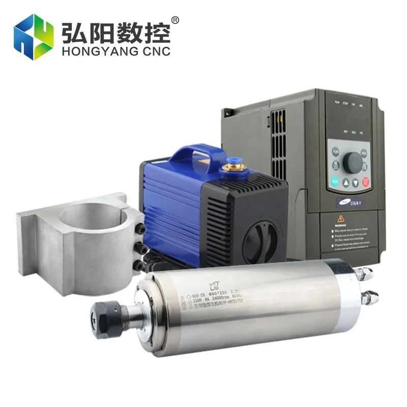 CNCHqd Electric Motor Kit Cnc Spindel Multi Spindle Lathe Pcb Drilling 2.2 Kw High Speed 24000 Rpm Wood Milling Water Cooled
CNCHqd Electric Motor Kit Cnc Spindel Multi Spindle Lathe Pcb Drilling 2.2 Kw High Speed 24000 Rpm Wood Milling Water Cooled