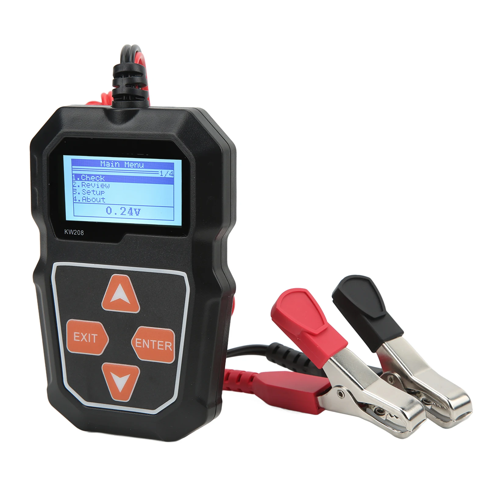 12V Car Battery Load Tester - Digital Auto Battery Analyzer Resistance Detector KW208
12V Car Battery Load Tester - Digital Auto Battery Analyzer Resistance Detector KW208