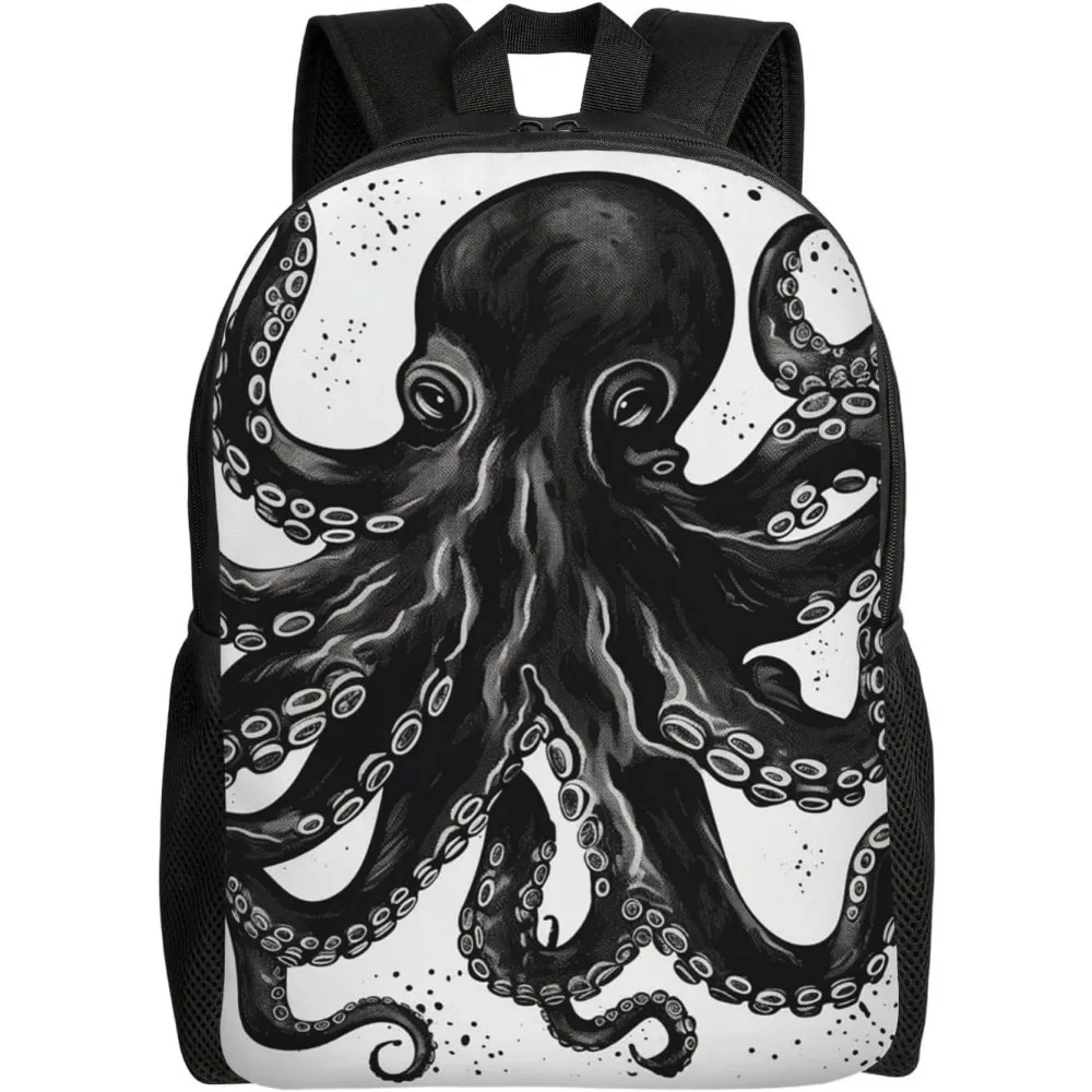 Classic Black Octopus Laptop Backpack For Women Men College Backpack Work Business Computer Bag Lightweight Bookbag Teacher Nurs
Classic Black Octopus Laptop Backpack For Women Men College Backpack Work Business Computer Bag Lightweight Bookbag Teacher Nurs
