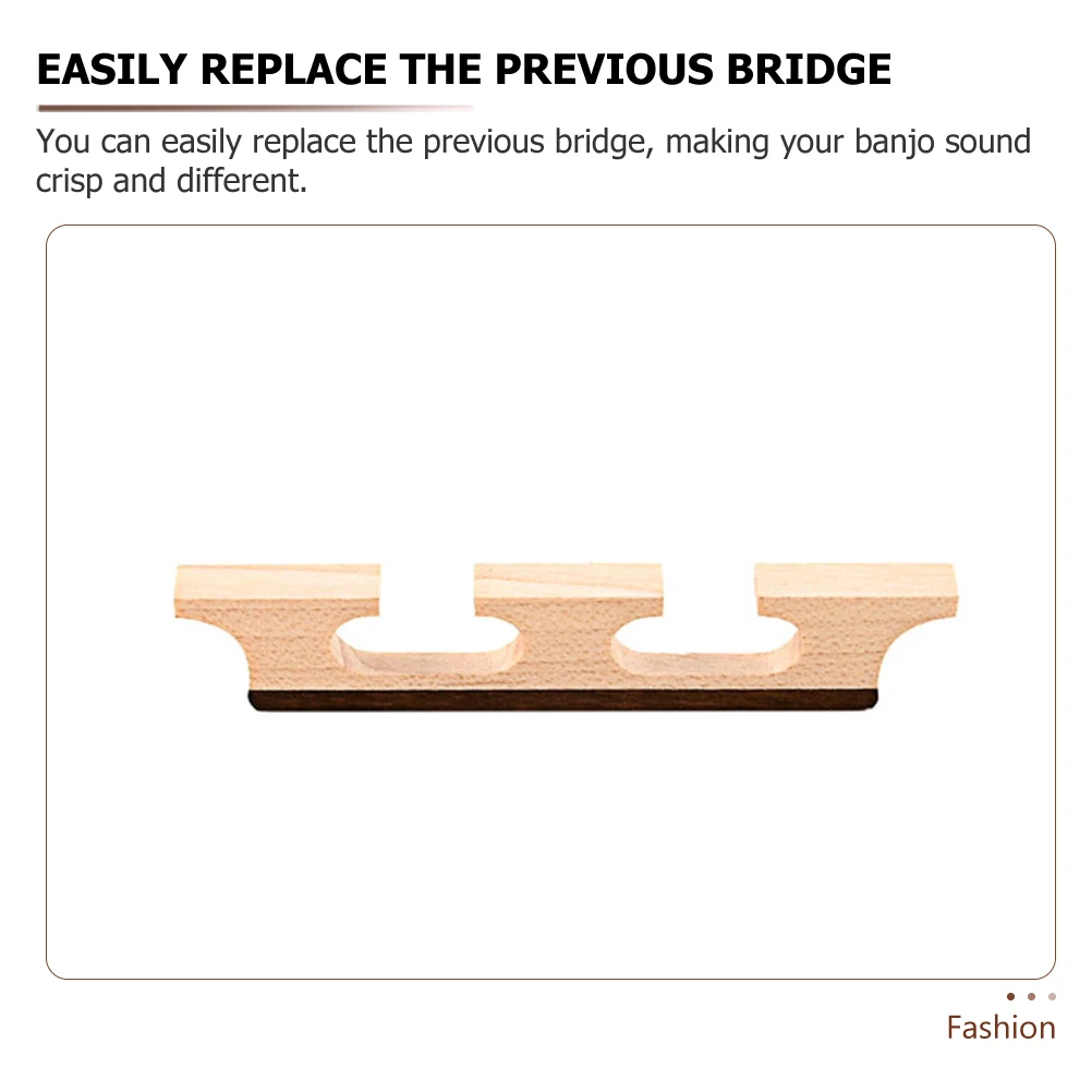 Wooden Maple Adjustable Saddle Durable Smooth Hard Easy Replacement Crisp Sound Professional Parts Accessories String Instrument
Wooden Maple Adjustable Saddle Durable Smooth Hard Easy Replacement Crisp Sound Professional Parts Accessories String Instrument