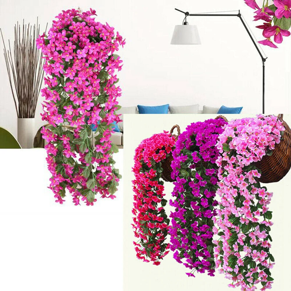 Artificial Flower Rattan Fake Flowers Ivy Vine Hanging Garland Plant For Wedding Party Home Decor Art DIY Ornament Room Decor
Artificial Flower Rattan Fake Flowers Ivy Vine Hanging Garland Plant For Wedding Party Home Decor Art DIY Ornament Room Decor