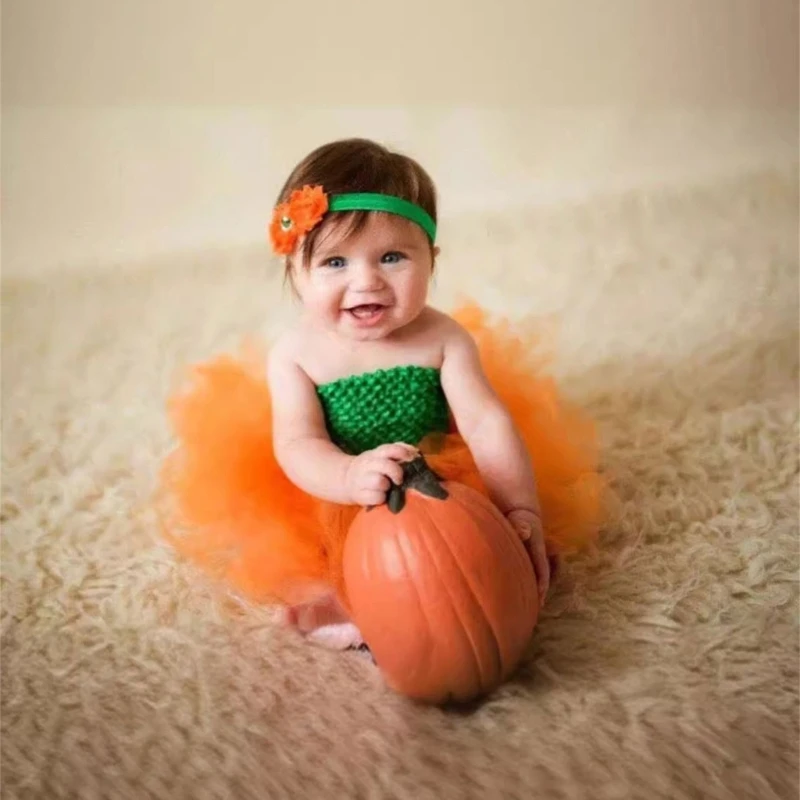 2PCS Newborn Girls Photoshooting Props Costume Headband Orange Skirt Photoshooting Clothing for 0-3Month Baby Shower Gifts
2PCS Newborn Girls Photoshooting Props Costume Headband Orange Skirt Photoshooting Clothing for 0-3Month Baby Shower Gifts