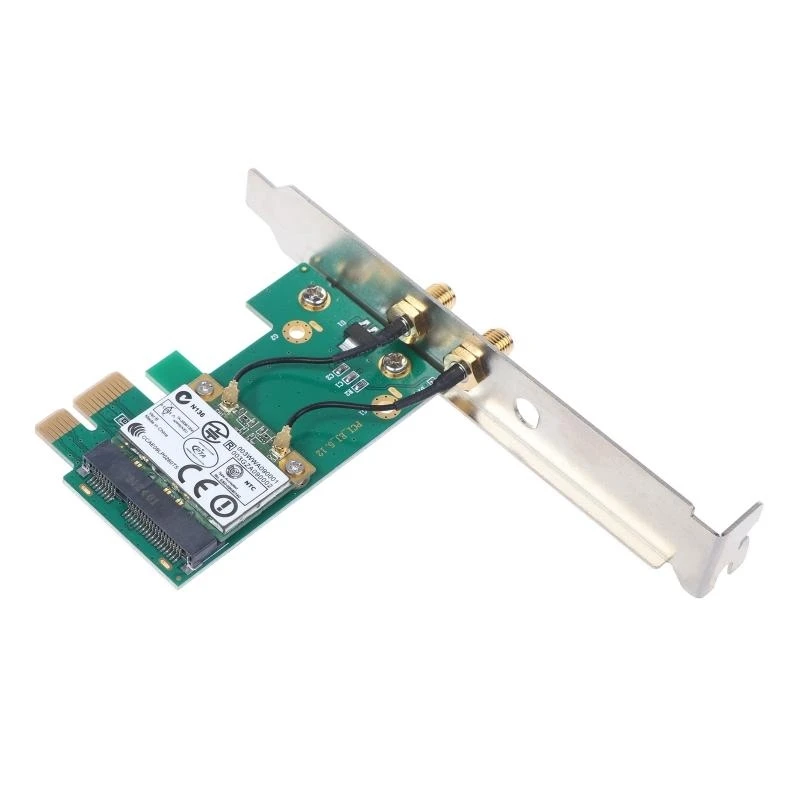 T3EE AR9287 PCI-E Wireless Card 300Mbps Single -Band 2.4G Wifi Receiver for Desktop Support for Windows 10
T3EE AR9287 PCI-E Wireless Card 300Mbps Single -Band 2.4G Wifi Receiver for Desktop Support for Windows 10