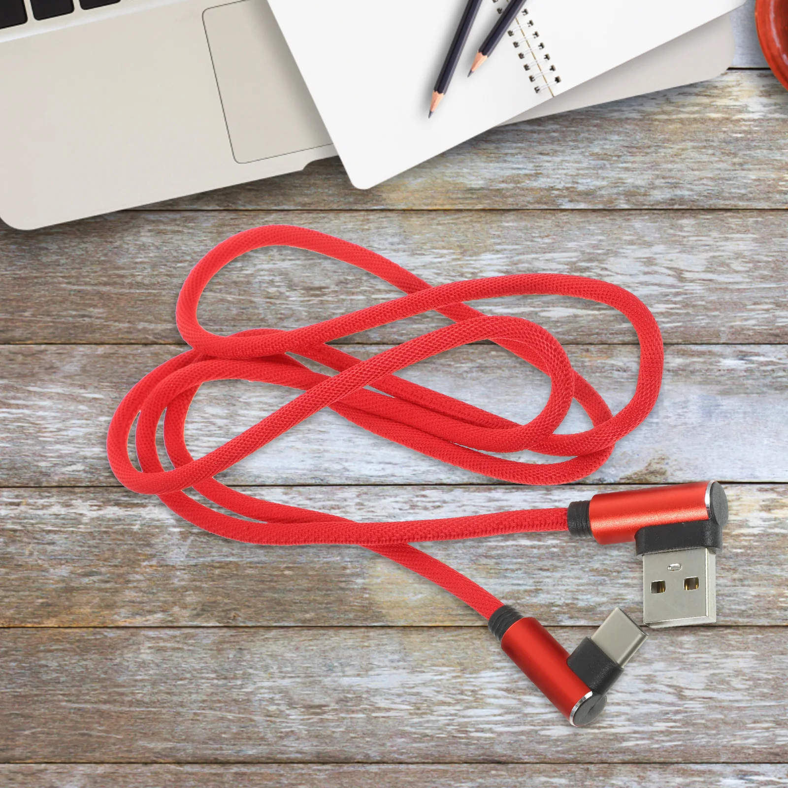 Right Angle Type-C Charging Cable Braided Fast Charge Sync Data 90 Degree Usb Cable For Phone Red 1M Nylon Cord
Right Angle Type-C Charging Cable Braided Fast Charge Sync Data 90 Degree Usb Cable For Phone Red 1M Nylon Cord