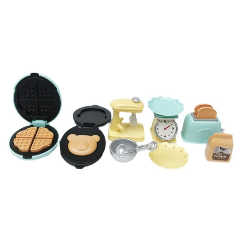 Imaginative Dollhouses Kitchen With Mini Bread Toaster Grinder And Plate Models 15UB
Imaginative Dollhouses Kitchen With Mini Bread Toaster Grinder And Plate Models 15UB