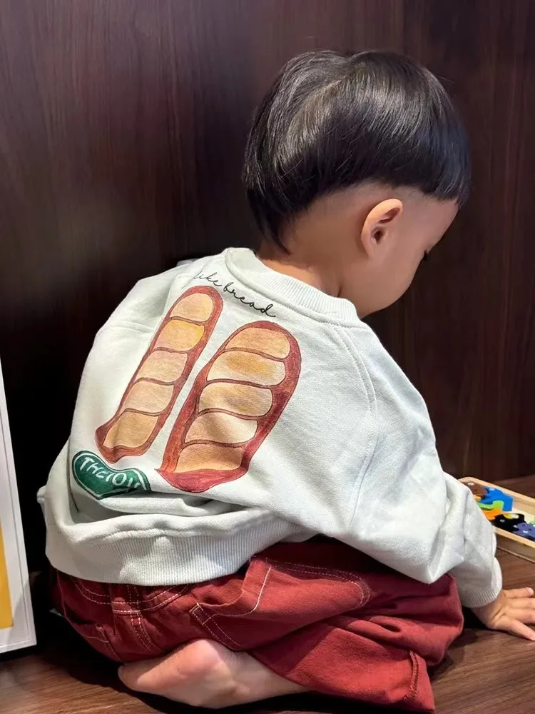 Baby Boys Spring and Autumn Set Children's Fashion New Arrival Pure Cotton Long Sleeve Sweatshirt + Pants Two-Piece Set
Baby Boys Spring and Autumn Set Children's Fashion New Arrival Pure Cotton Long Sleeve Sweatshirt + Pants Two-Piece Set