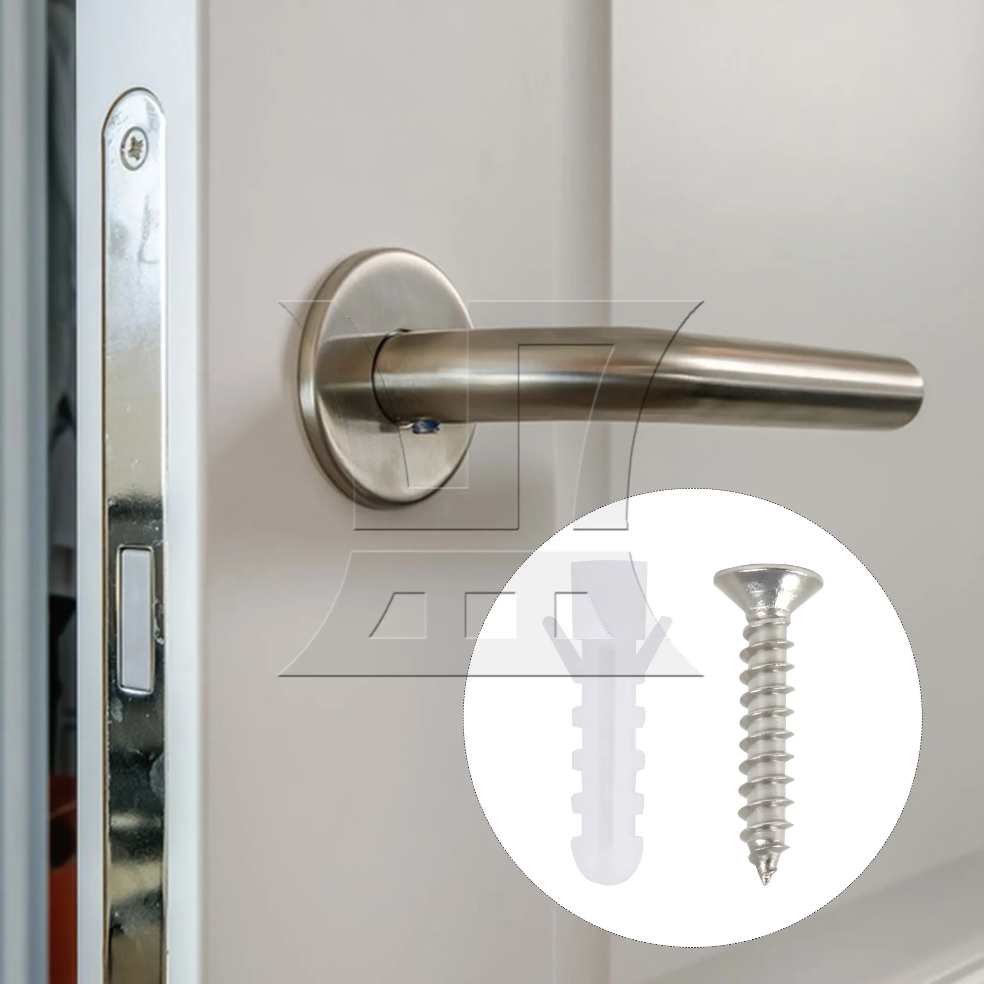 M3.5x20mm Flat Head Screw for Woodworking Silver w/ Expansion Tube
M3.5x20mm Flat Head Screw for Woodworking Silver w/ Expansion Tube