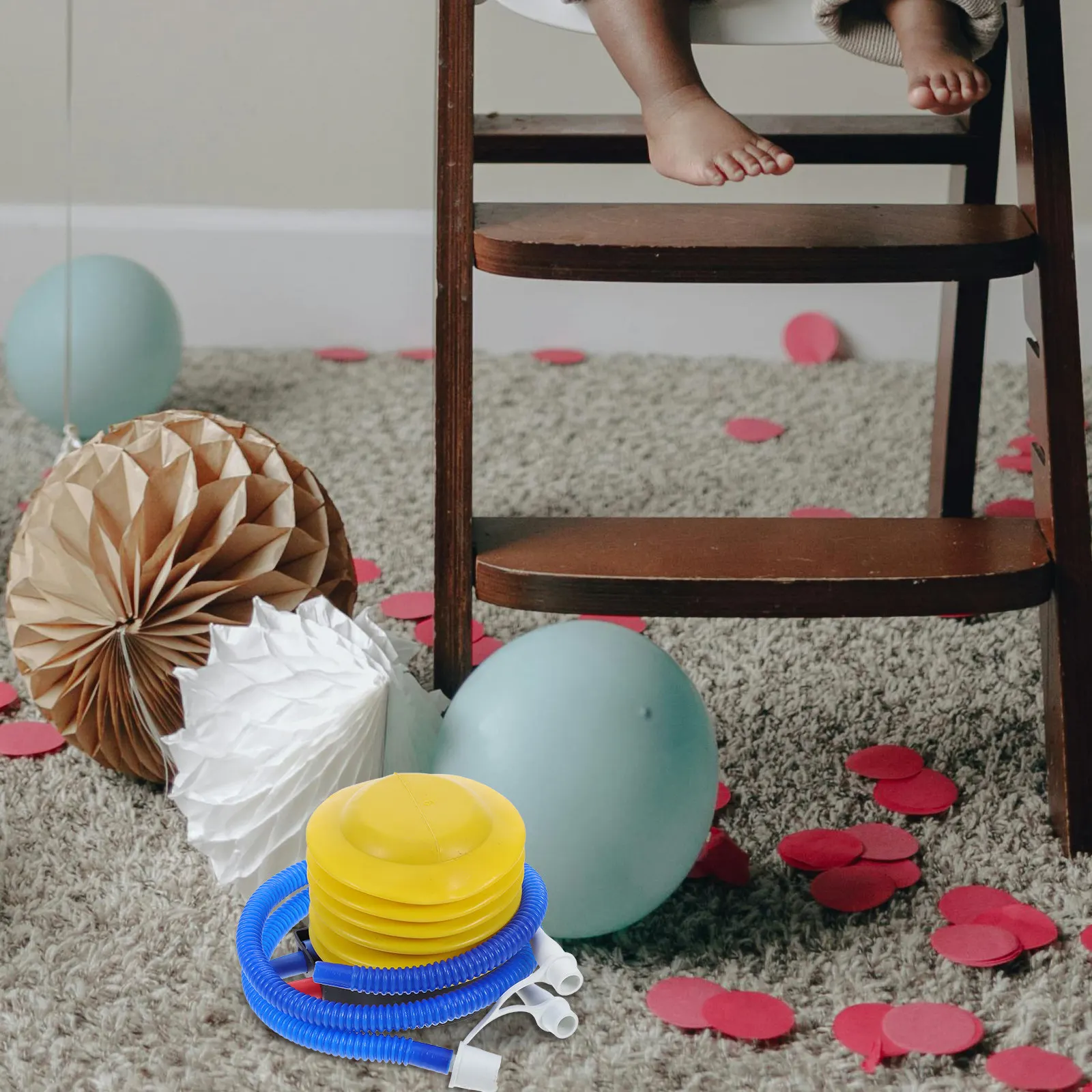 1Set Pump Portable Balloon Inflator with Long Flexible Hose Easy Inflate Balloons Air Pump Plastic Inflator
1Set Pump Portable Balloon Inflator with Long Flexible Hose Easy Inflate Balloons Air Pump Plastic Inflator