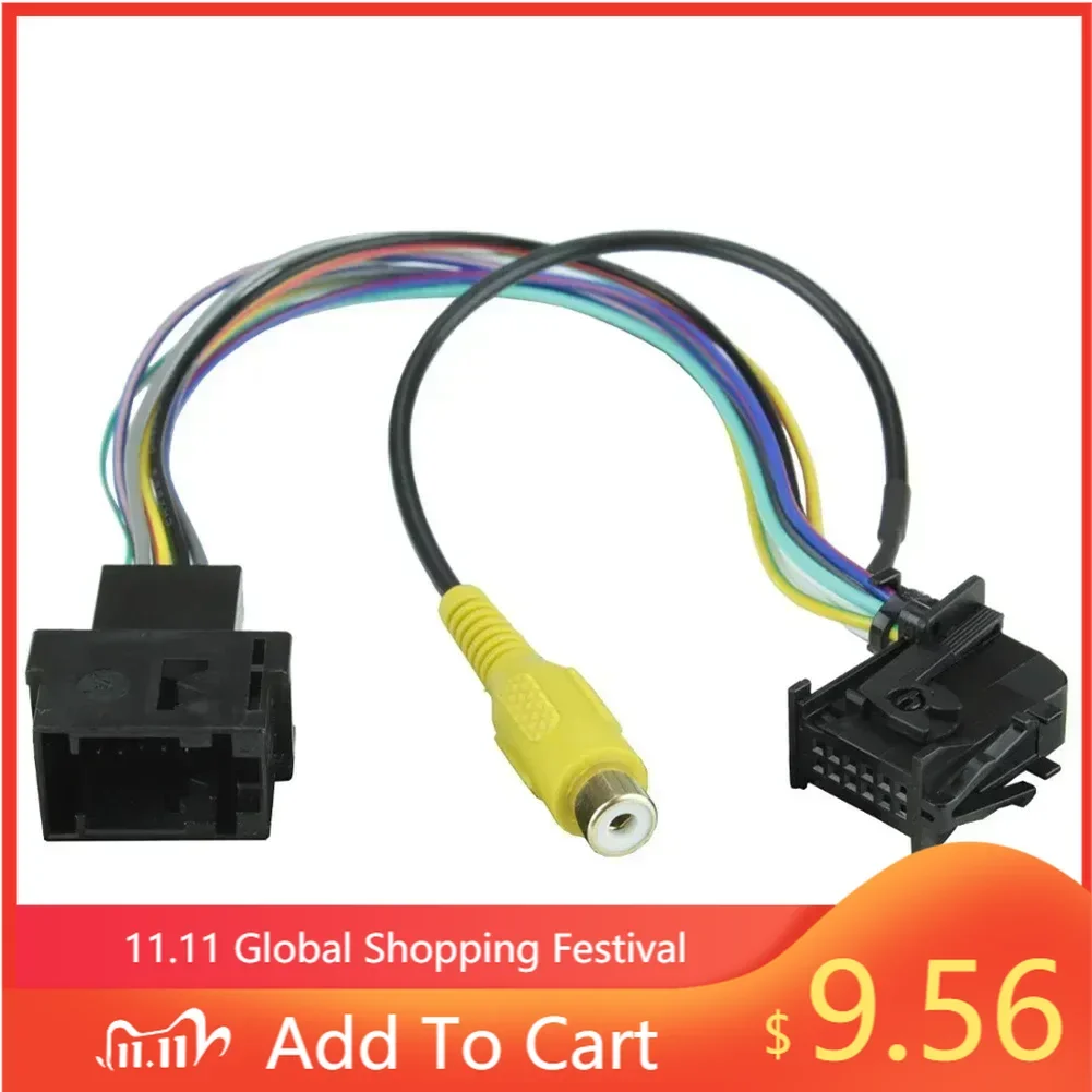 Practical Radio Input Cable For Reverse Camera Black ABS For Focus For Ford For SYNC 1 For Transit Replacement
Practical Radio Input Cable For Reverse Camera Black ABS For Focus For Ford For SYNC 1 For Transit Replacement