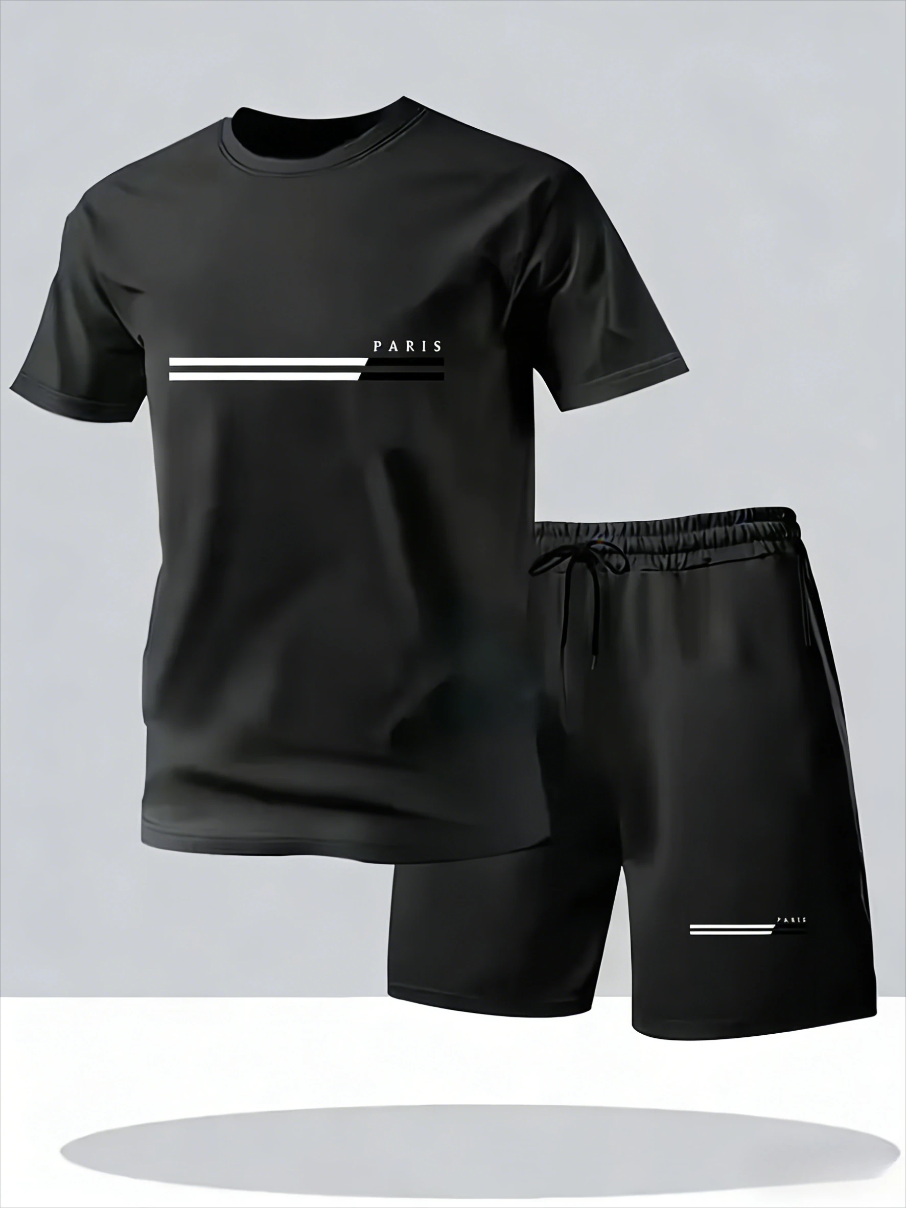 Summer Paris Fashion Mesh Breathable T-Shirt Set for Men and Women, Loose Casual Sports Top and Shorts, Trendy and All-Match
Summer Paris Fashion Mesh Breathable T-Shirt Set for Men and Women, Loose Casual Sports Top and Shorts, Trendy and All-Match
