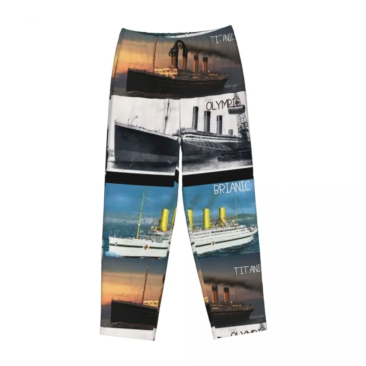 Женские пижамные брюки Custom Titanic Britanic Sister Ship Iceberg White Star Liners с карманами для дома и сна
Женские пижамные брюки Custom Titanic Britanic Sister Ship Iceberg White Star Liners с карманами для дома и сна