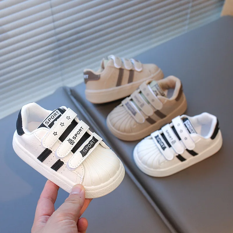 Children's Shell Head White Shoes Spring and Fall Seasons Board Shoes Breathable Soft-Soled Walking Shoes Sports Casual Shoes
Children's Shell Head White Shoes Spring and Fall Seasons Board Shoes Breathable Soft-Soled Walking Shoes Sports Casual Shoes