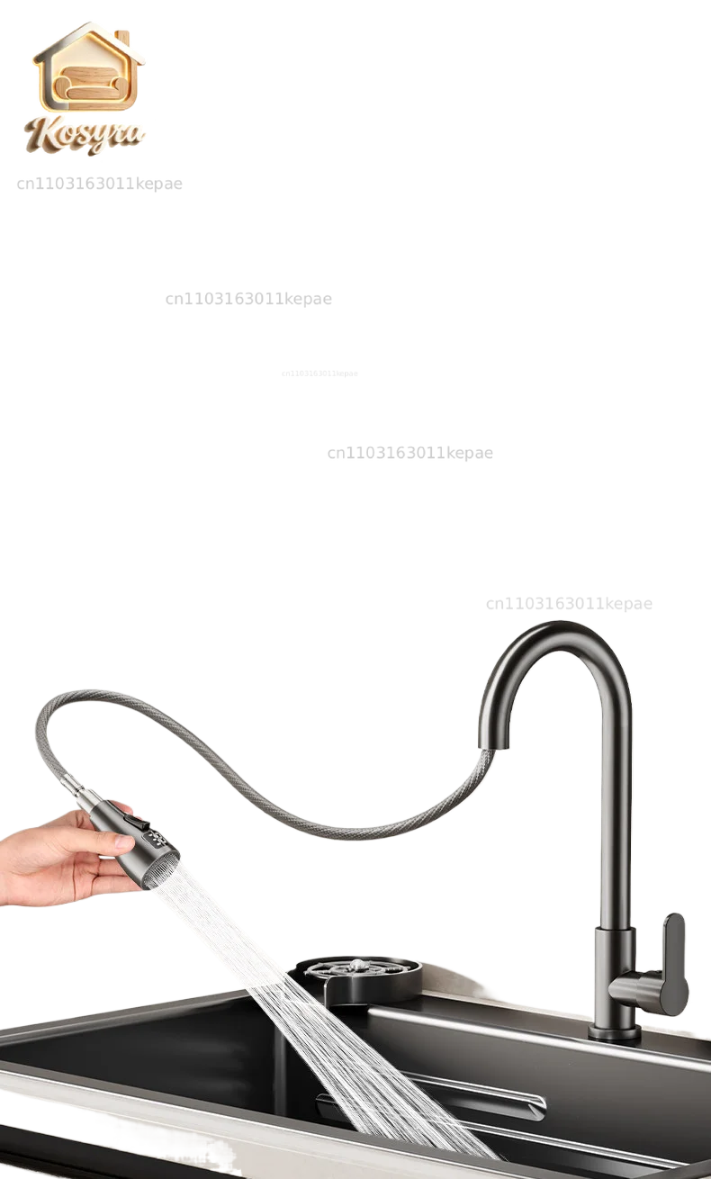 Kitchen vegetable basin large single slot stainless steel sink under the counter dishwasher household thickened vegetable sink
Kitchen vegetable basin large single slot stainless steel sink under the counter dishwasher household thickened vegetable sink