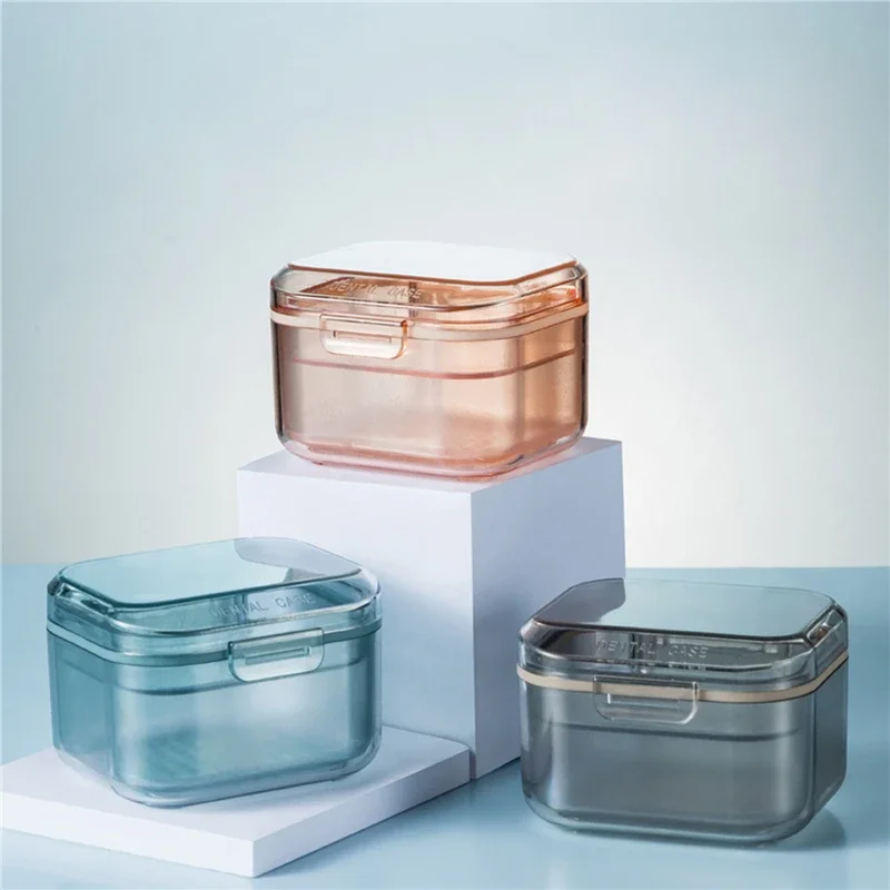 Denture Storage Box with Lid Retainer & Mouthguard Case Plastic Orthodontic Container for Oral Hygiene Supplies Travel-Friendly
Denture Storage Box with Lid Retainer & Mouthguard Case Plastic Orthodontic Container for Oral Hygiene Supplies Travel-Friendly