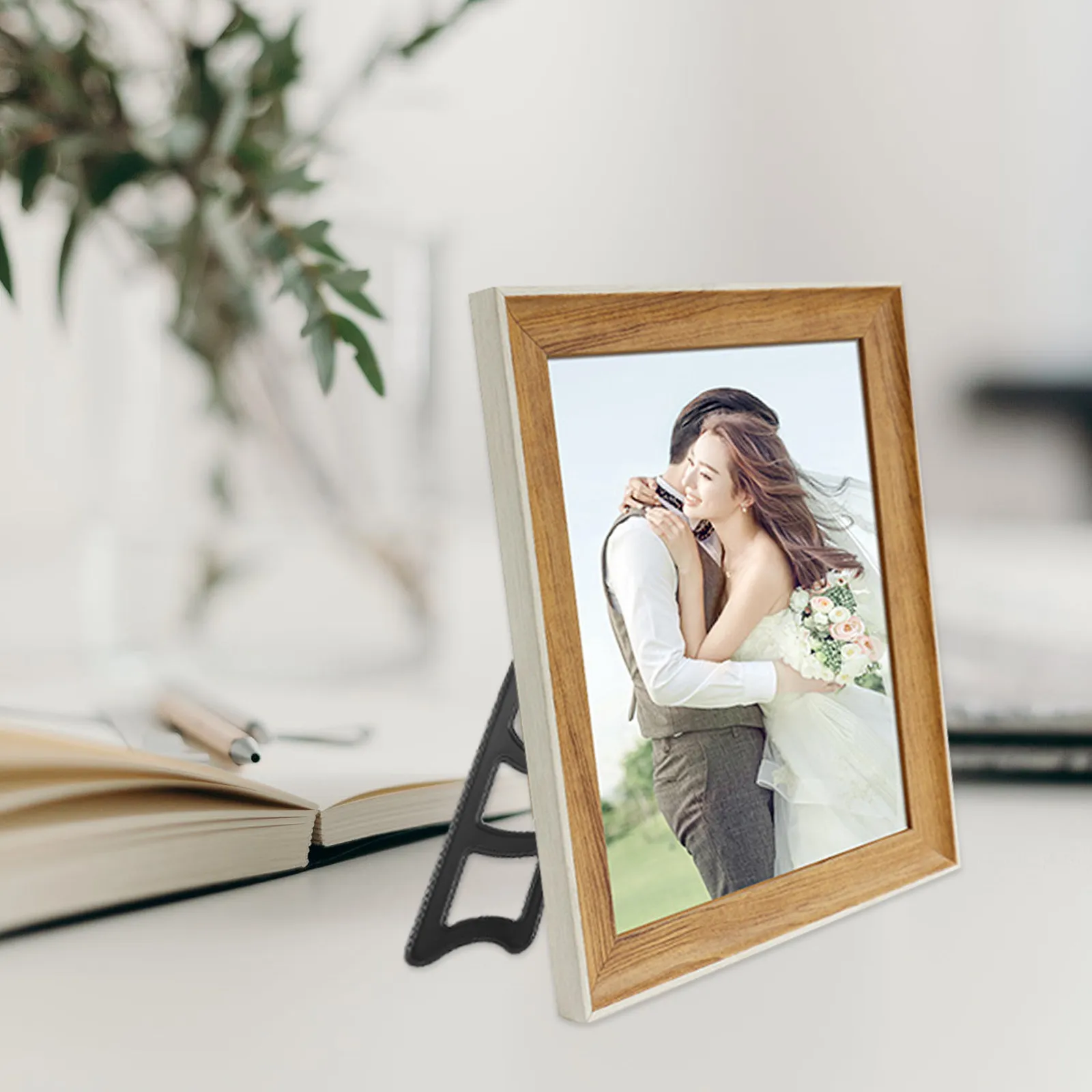 50Pcs Trapezoid Photo Frame Brackets Plastic Display Stands for Desktop Home Office Artwork Picture Holder Racks
50Pcs Trapezoid Photo Frame Brackets Plastic Display Stands for Desktop Home Office Artwork Picture Holder Racks