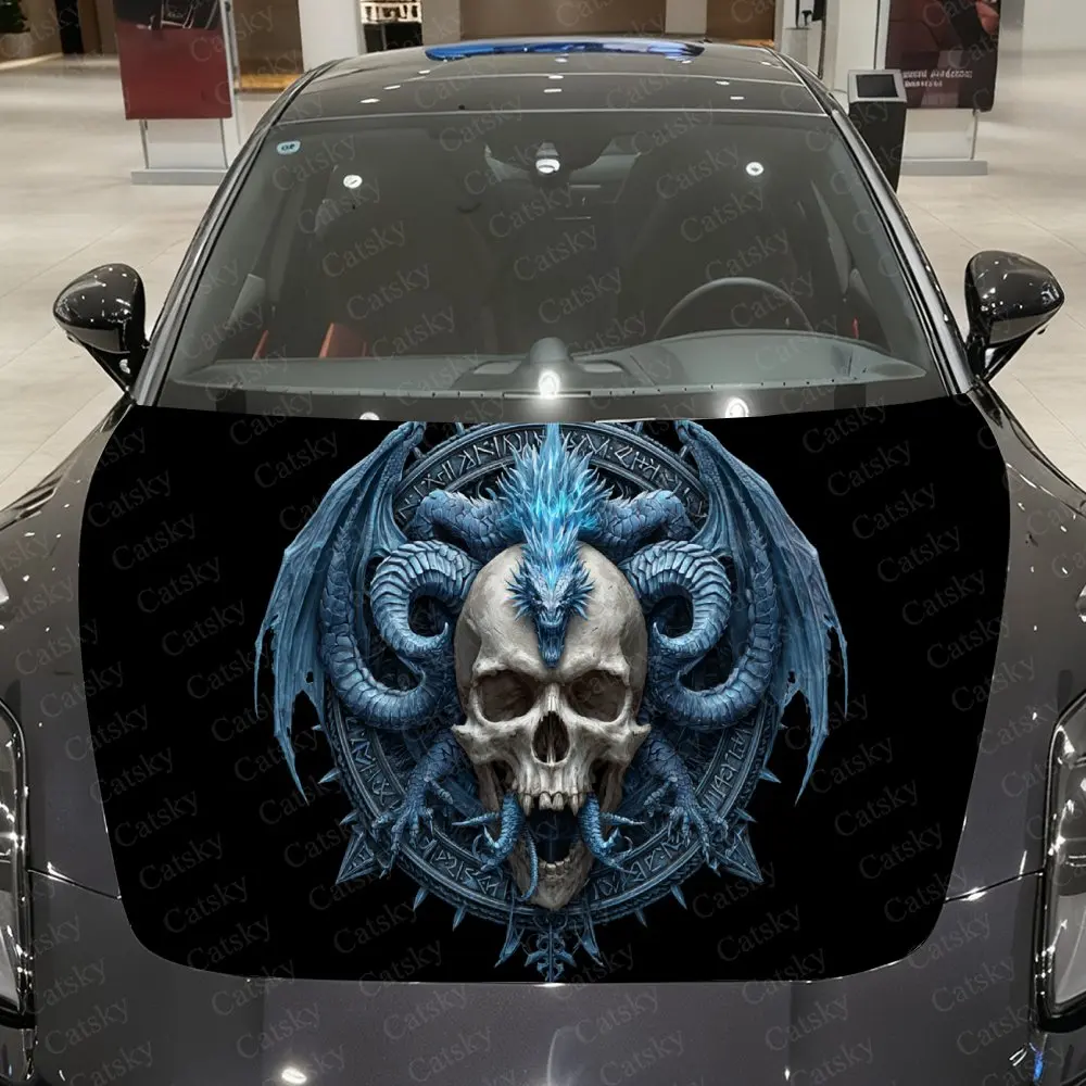 Frost Dragon Soul Devourer Sigil Car Vinyl Wrap, PVC Waterproof Car Hood Sticker, Self-Adhesive Scratch-Resistant Stickers
Frost Dragon Soul Devourer Sigil Car Vinyl Wrap, PVC Waterproof Car Hood Sticker, Self-Adhesive Scratch-Resistant Stickers