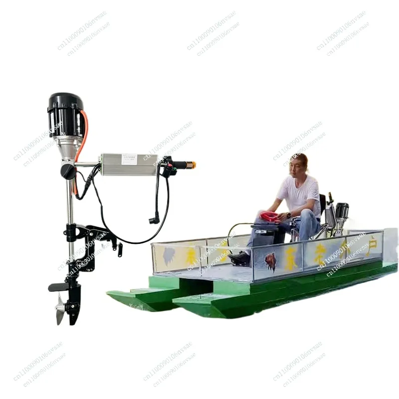 Electric marine thruster 12v24V48V60V72V brushless outboard machine rubber boat propeller paddle motor
Electric marine thruster 12v24V48V60V72V brushless outboard machine rubber boat propeller paddle motor
