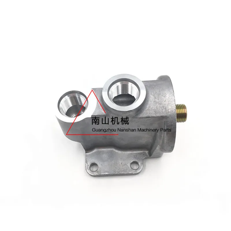 Oil Grid Seat Filter Aluminum Seat Oil Filter Base Excavator For Komatsu PC110/130/160-7
Oil Grid Seat Filter Aluminum Seat Oil Filter Base Excavator For Komatsu PC110/130/160-7