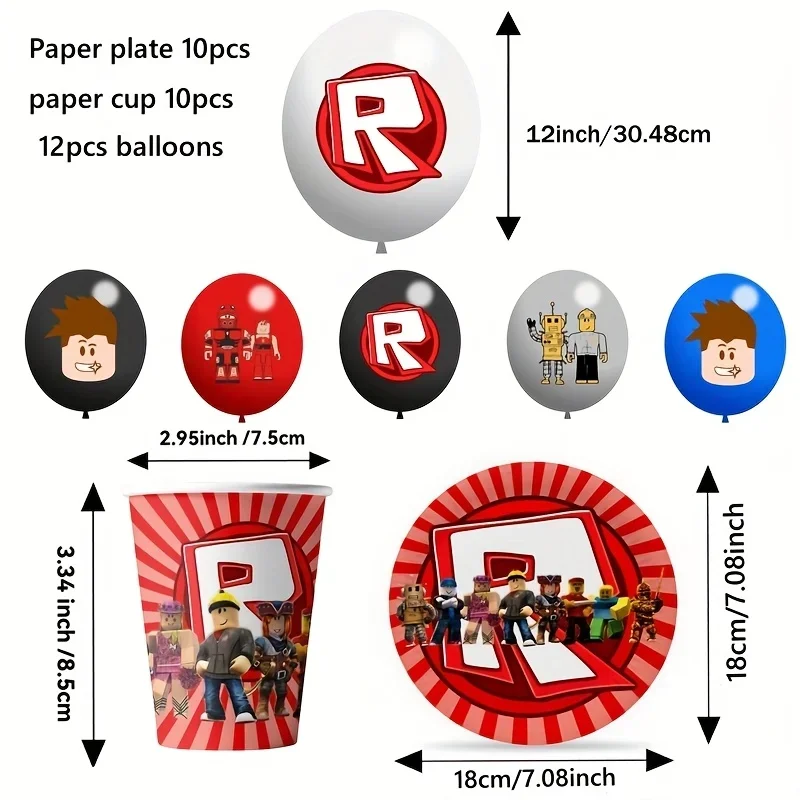 Robot Party Supplies Paper Napkins Tablecloth Cup Plate Balloon Baby Shower Robot Boys Girls Birthday Party Decoration
Robot Party Supplies Paper Napkins Tablecloth Cup Plate Balloon Baby Shower Robot Boys Girls Birthday Party Decoration