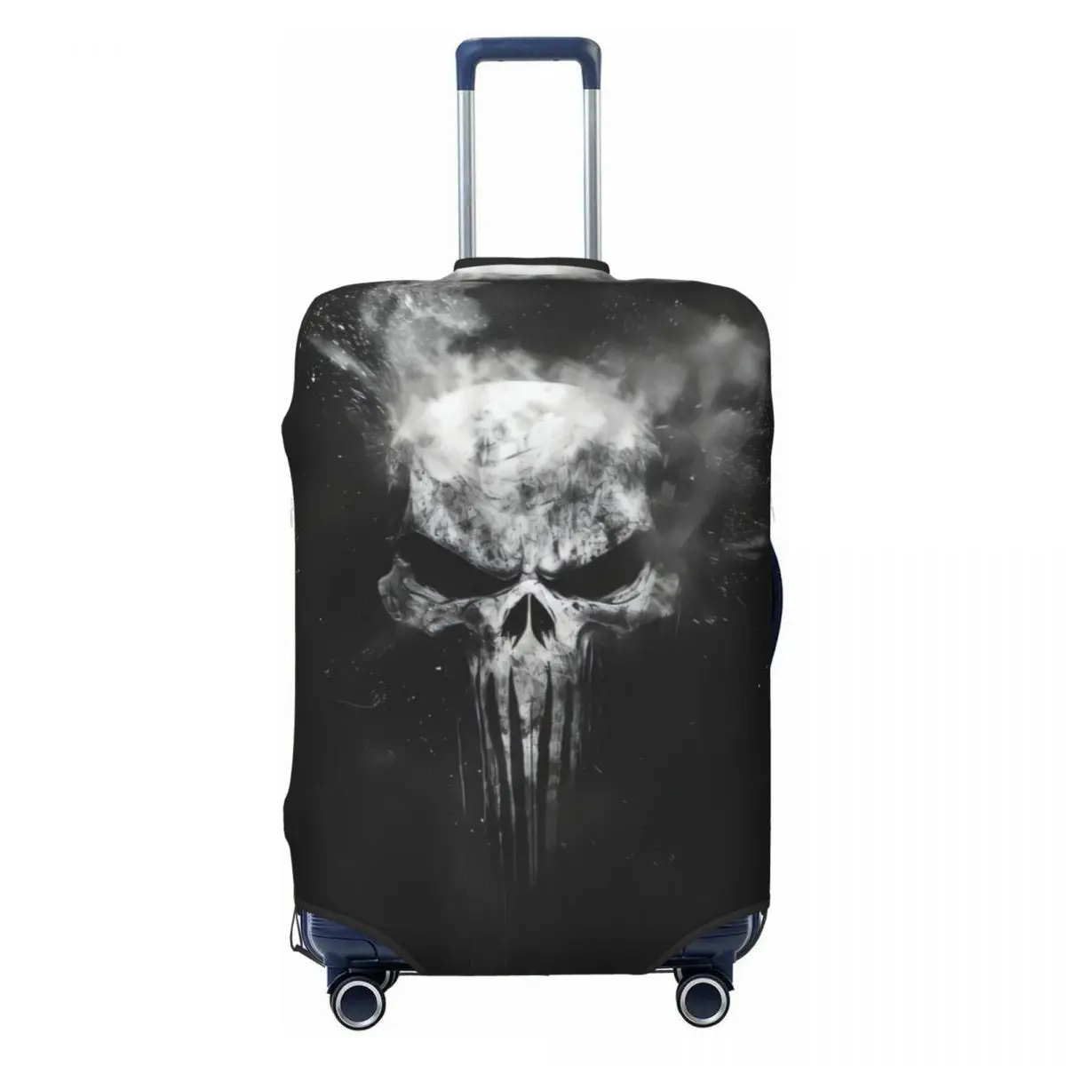 Custom Punisher Comics Luggage Cover Fashion Trendy Superhero Suitcase Protector Covers Suit For 18-32 inch
Custom Punisher Comics Luggage Cover Fashion Trendy Superhero Suitcase Protector Covers Suit For 18-32 inch