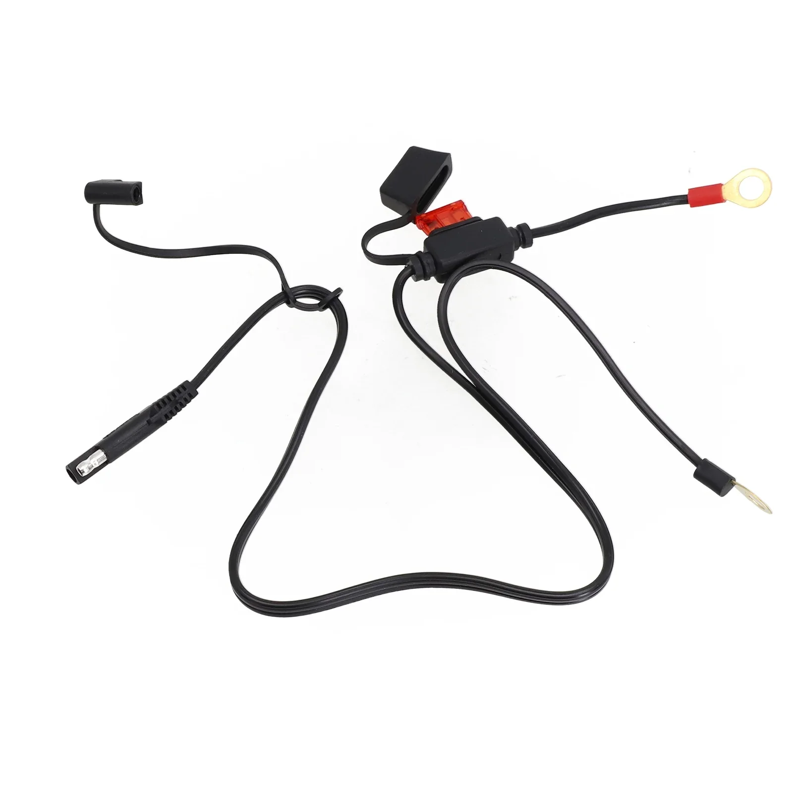 10A Motorcycle Battery Charger Cable DC 12-24V SAE Ring Cable Electronic Accessories Weatherproof Black Adapter
10A Motorcycle Battery Charger Cable DC 12-24V SAE Ring Cable Electronic Accessories Weatherproof Black Adapter