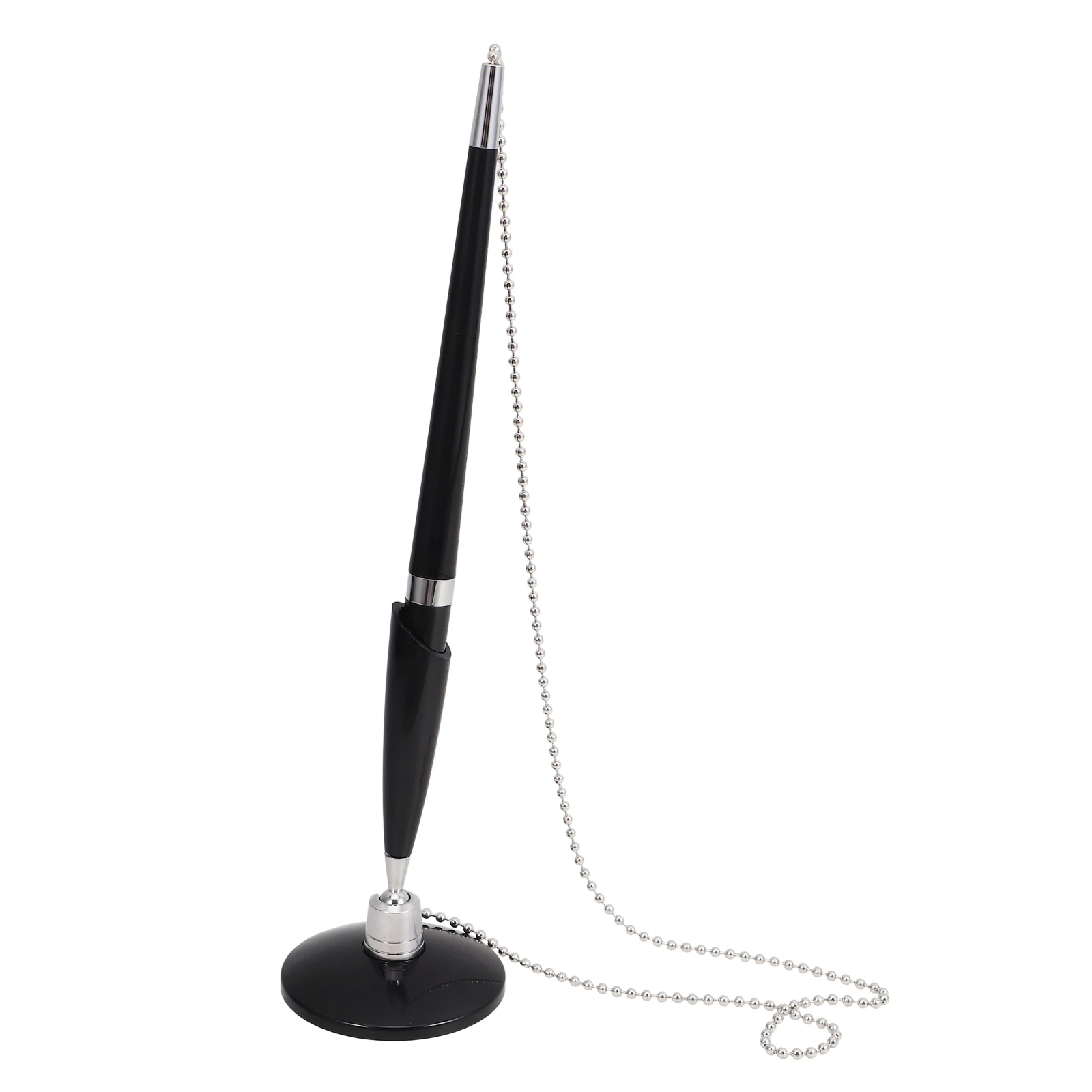Professional Ballpoint Pen Table Fixed Signature Business Accessory Decorative Desktop Office Pens Black Color Stainless Steel
Professional Ballpoint Pen Table Fixed Signature Business Accessory Decorative Desktop Office Pens Black Color Stainless Steel