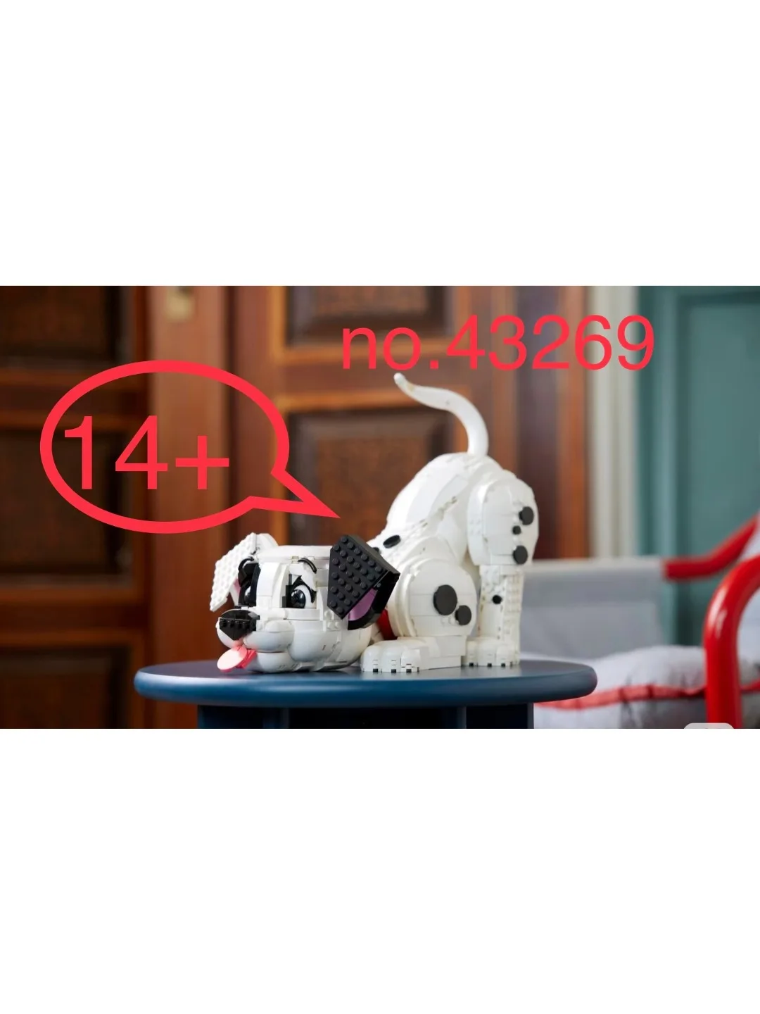 moc2025 New 43269 Cartoon 101 Dalmatians Puppy Model Building Block Diy Creative Assembly Educational Toys for kids Gift
moc2025 New 43269 Cartoon 101 Dalmatians Puppy Model Building Block Diy Creative Assembly Educational Toys for kids Gift
