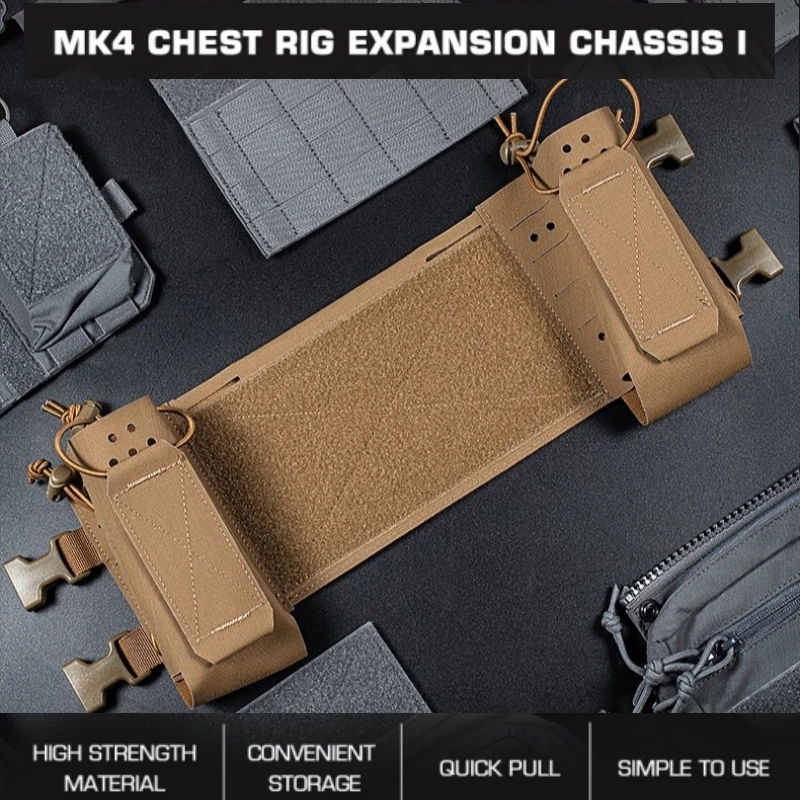 MK4 Chest Hanging Expansion Chassis I, Multi functional MOLLE Side Hanging Tool Hanging Bag
MK4 Chest Hanging Expansion Chassis I, Multi functional MOLLE Side Hanging Tool Hanging Bag