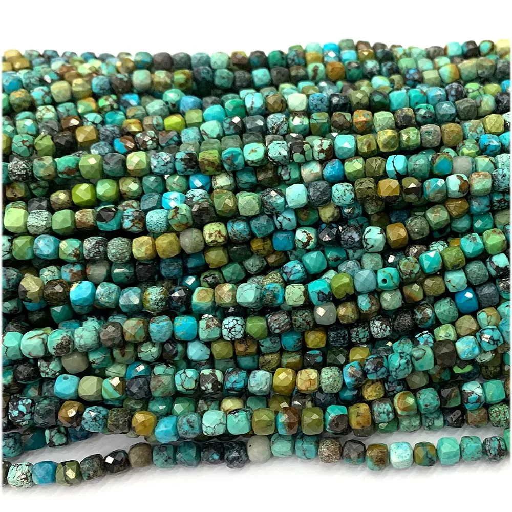 Veemake Natural Blue Green Turquoise Cube Faceted Small Jewelry Bracelet Necklace Beads 08070
Veemake Natural Blue Green Turquoise Cube Faceted Small Jewelry Bracelet Necklace Beads 08070