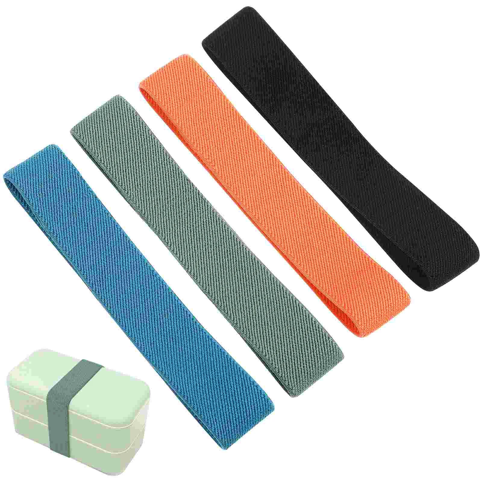 4 Pcs 25mm Elastic Straps Black Green High Elasticity Simple Color Matching Lunch Container Bands School
4 Pcs 25mm Elastic Straps Black Green High Elasticity Simple Color Matching Lunch Container Bands School