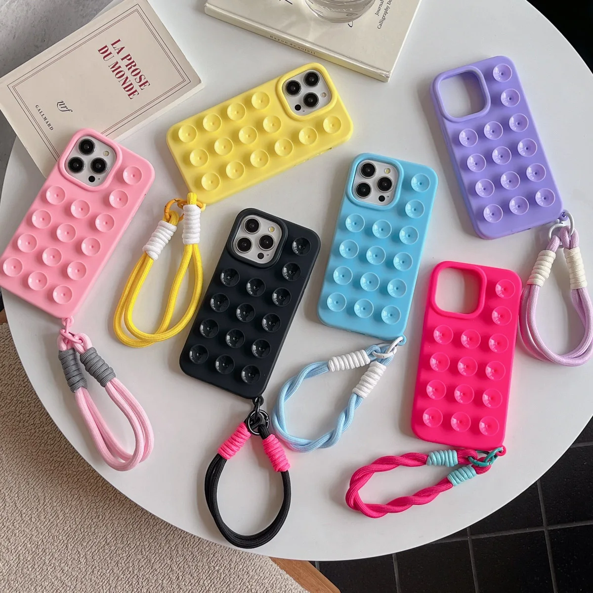 Suction Cup Soft Silicone Phone Case For iPhone 17 Pro Max 16 13 14 11 12 15Pro Max Plus XR Lanyard Shockproof Candy Color Cover
Suction Cup Soft Silicone Phone Case For iPhone 17 Pro Max 16 13 14 11 12 15Pro Max Plus XR Lanyard Shockproof Candy Color Cover