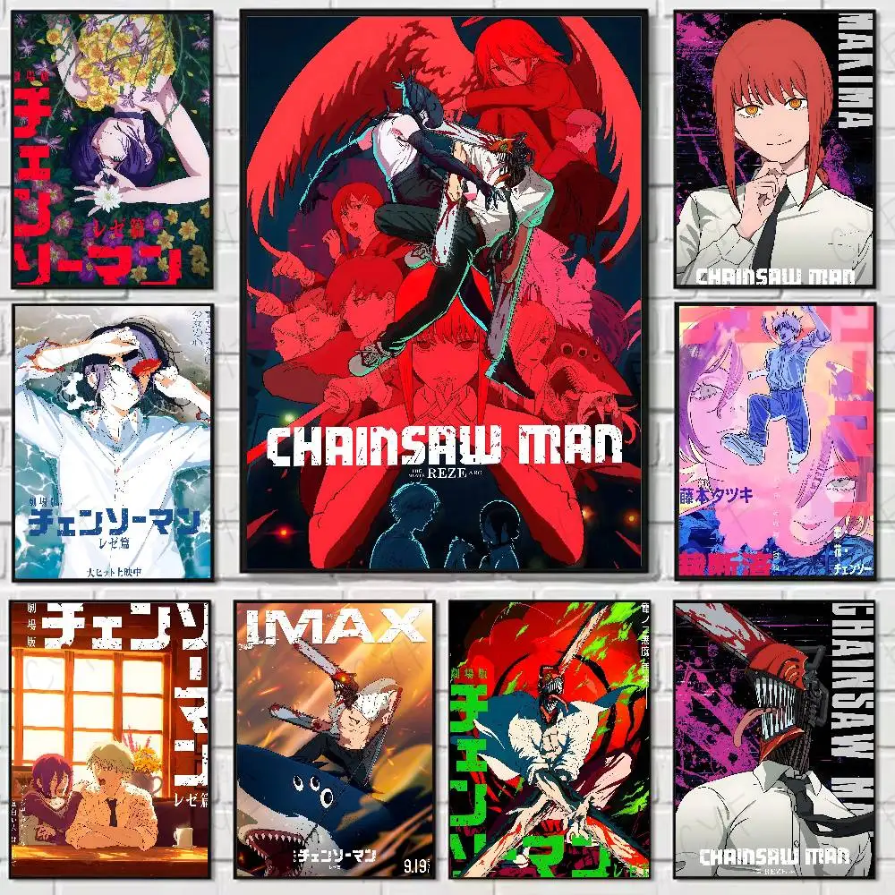 C-Chainsaw Man The Movie Reze Arc Poster High Quality Dorm Living Room Aesthetic Wall Decoration Painting Stickers Gift
C-Chainsaw Man The Movie Reze Arc Poster High Quality Dorm Living Room Aesthetic Wall Decoration Painting Stickers Gift