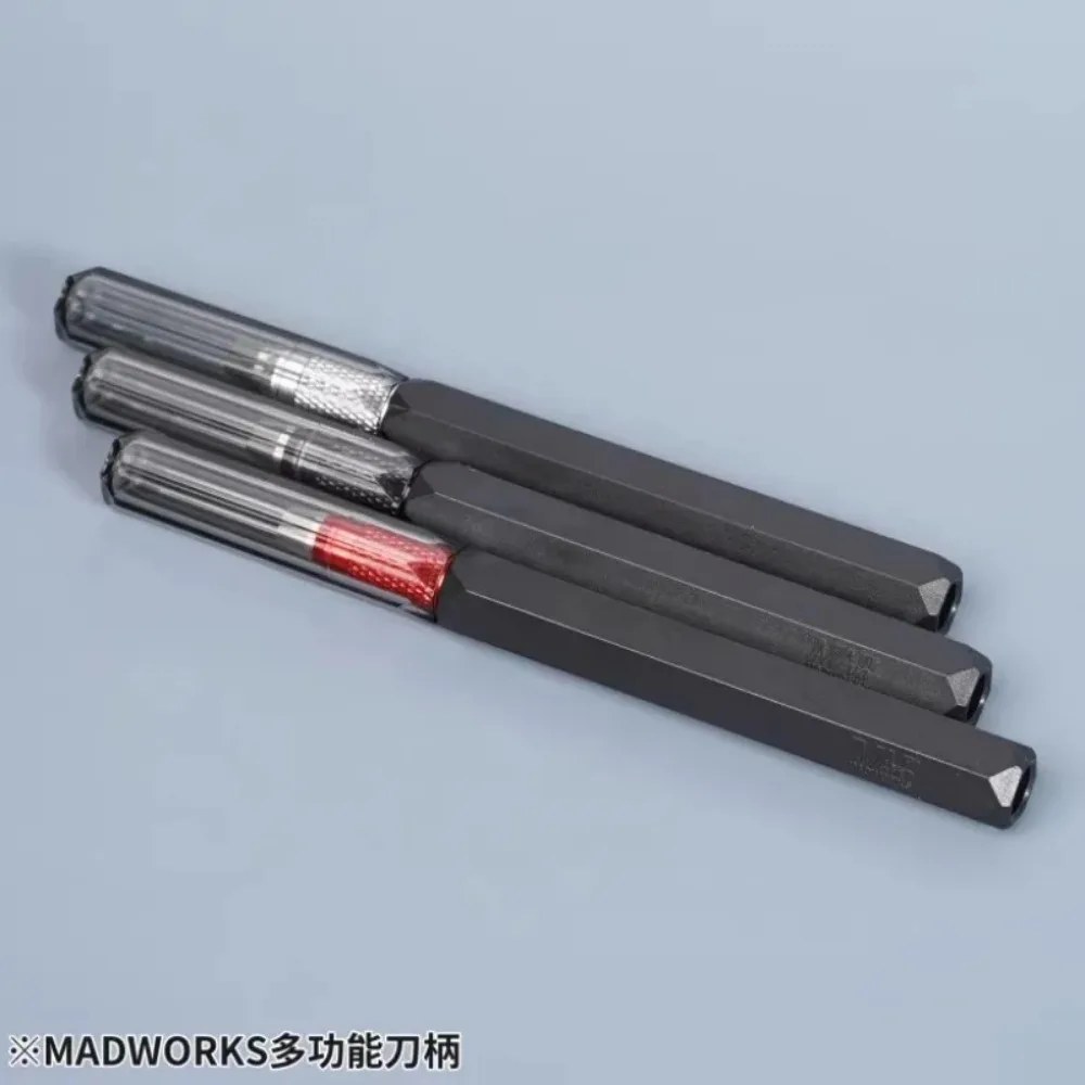 MADWORKS Hobby Modeler DIY Tools - MH16-18 Plastic Knife Handle, Model Craft Tool Holder (No Blade)
MADWORKS Hobby Modeler DIY Tools - MH16-18 Plastic Knife Handle, Model Craft Tool Holder (No Blade)