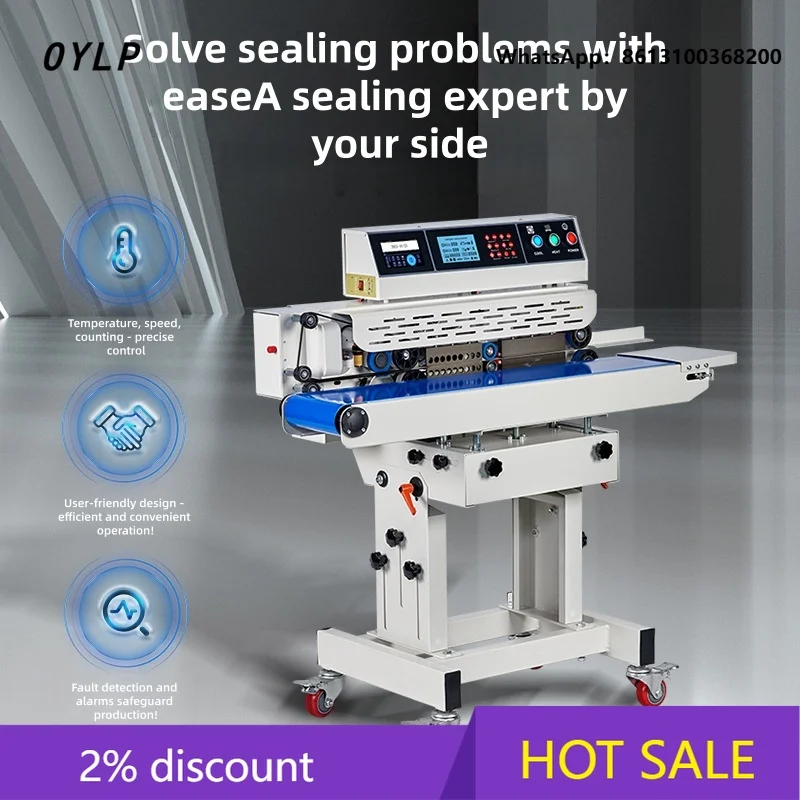 OYLP Heat Sealer for Plastic Bags & Automatic Sealing Machine, Wide Compatibility for Various Plastic Bags Daily Use
OYLP Heat Sealer for Plastic Bags & Automatic Sealing Machine, Wide Compatibility for Various Plastic Bags Daily Use