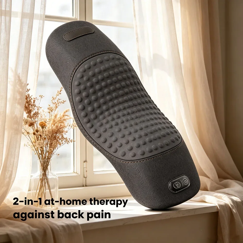 Comfortable Waist Relief Waist Support Heating Vibrating Back Massager Waist Pillow Back Massage Protection Pad
Comfortable Waist Relief Waist Support Heating Vibrating Back Massager Waist Pillow Back Massage Protection Pad