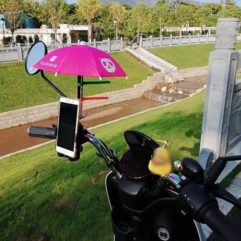 62KA Cell Phone Mini Umbrella for Motorcycle Durable Waterproof Portable,Mini Sunshade Umbrella for Motorcycle
62KA Cell Phone Mini Umbrella for Motorcycle Durable Waterproof Portable,Mini Sunshade Umbrella for Motorcycle